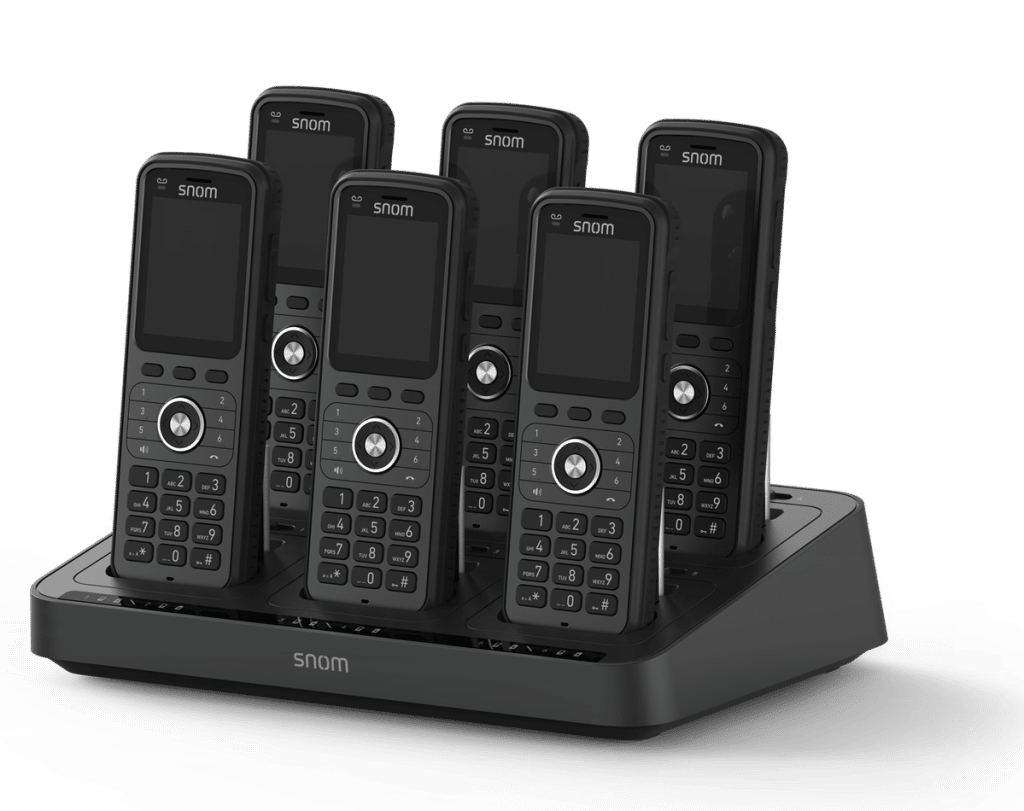 vtech snom multi-handset charger stand for m55 m56 